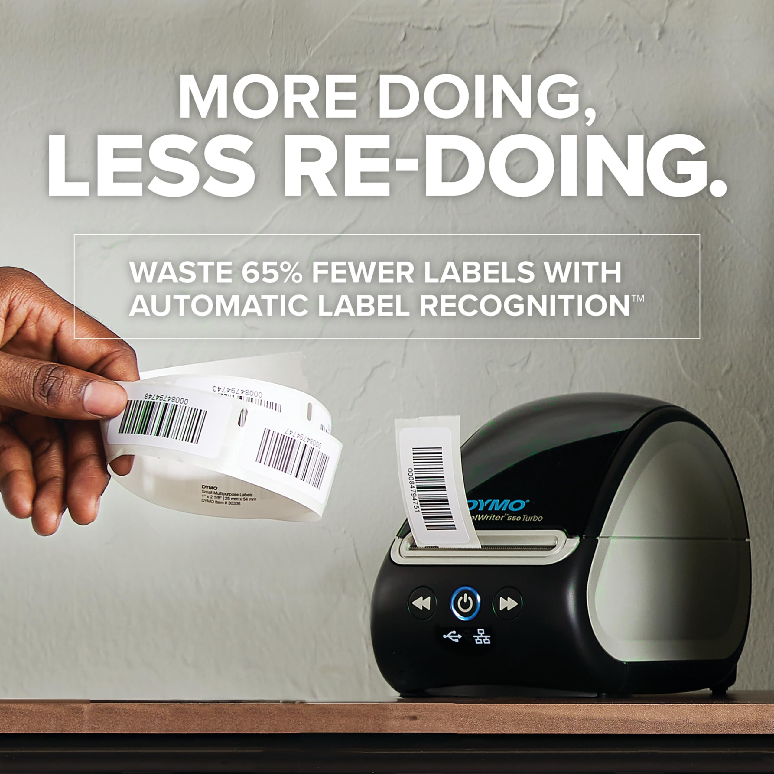 DYMO LabelWriter 550 Turbo Label Printer Bundle Label Maker with